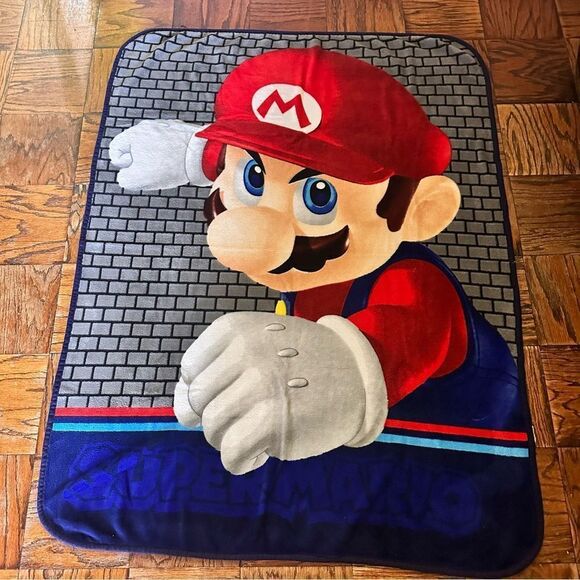 Nintendo Other - Nintendo Super Mario Throw fleece Blanket